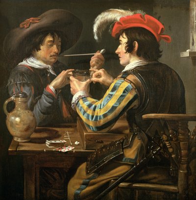 The Card Players by Theodor Rombouts